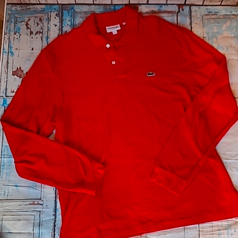 Lacoste Classic Fit Long Sleeve Polo